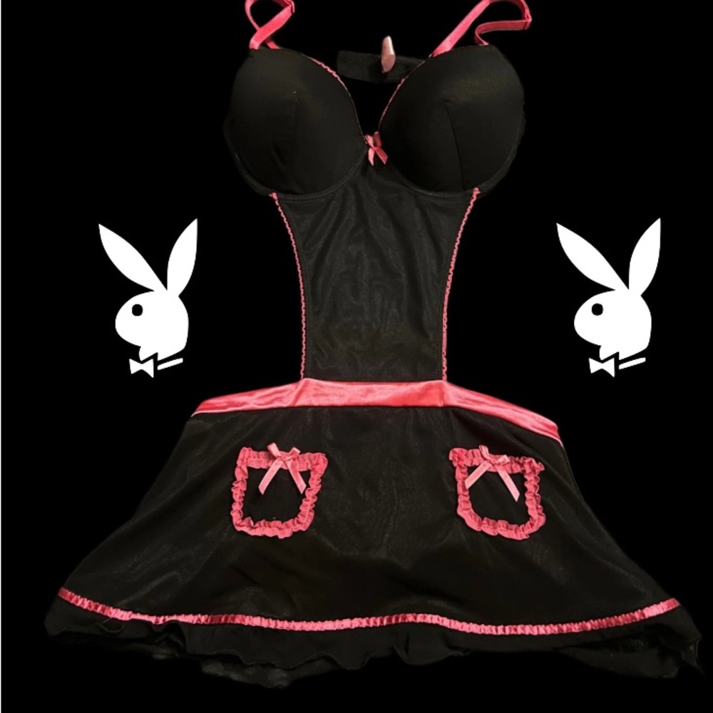 SOLD

Playgirl aesthetic maid/apron style lingerie